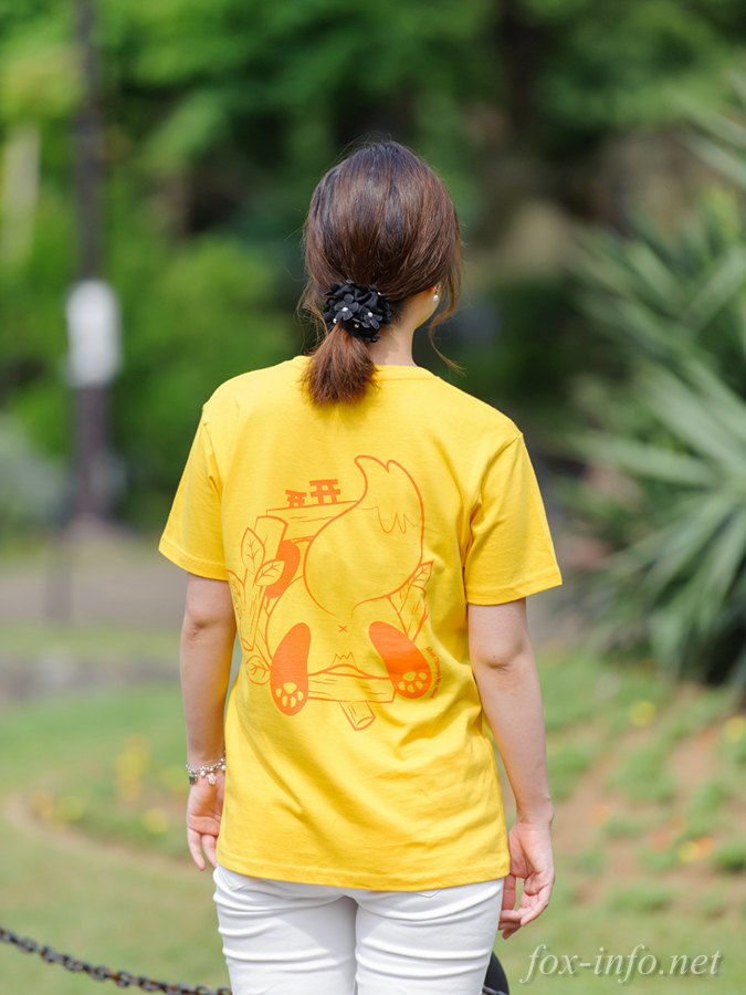 キツネTシャツ